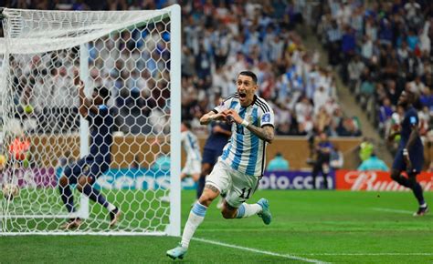 video entre lágrimas Ángel di maría celebró su gol ante francia el diario ny