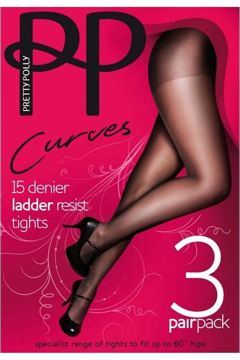 Pretty Polly Xxtra Tights Ladder Resist 3 Pair Pack