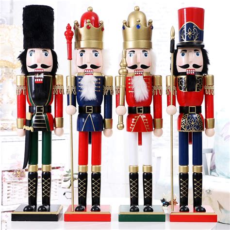 Buy 60cm Nut Cracker Soldier Christmas Decoration Nutcrackers Xmas