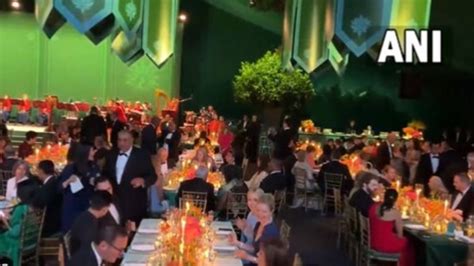 Anand Mahindra Shares Glimpses Of White House State Dinner The Dominant Theme Of The Evening