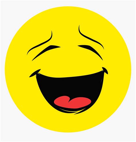 Emoción Cara Feliz Riendo Ronda Smiley Printable Happy Emoji