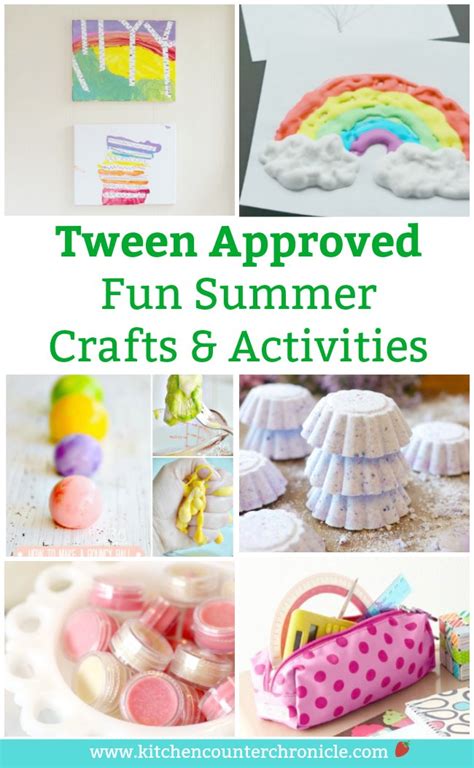 Summer Crafts And Activities For Tweens