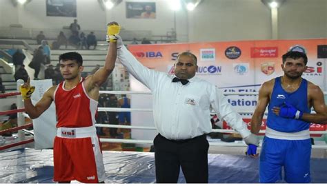 men s national boxing championships 2022 shiva thapa manish kaushik advance into semis