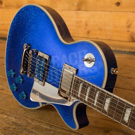 Epiphone Tommy Thayer Electric Blue Les Paul Outfit Peach Guitars