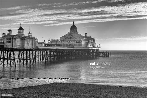 Eastbourne Pier At Sunrise High Res Stock Photo Getty Images