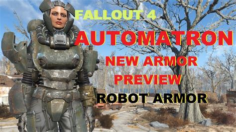 Automatron New Armor Preview Robot Armor Youtube