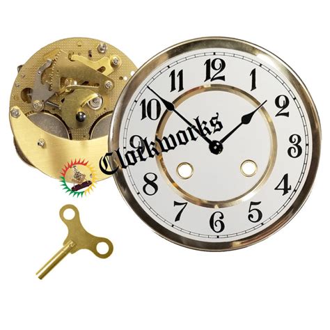 German Mechanical Mantle Clock Kit Fast Ship Clockworks Clockworks