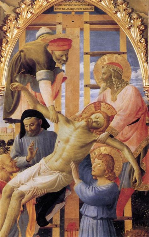 Beato Angelico Deposizione Dalla Croce Dettaglio 1432 Intorno Al