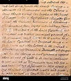 English Bill of Rights de 1689 (arriba Fotografía de stock - Alamy