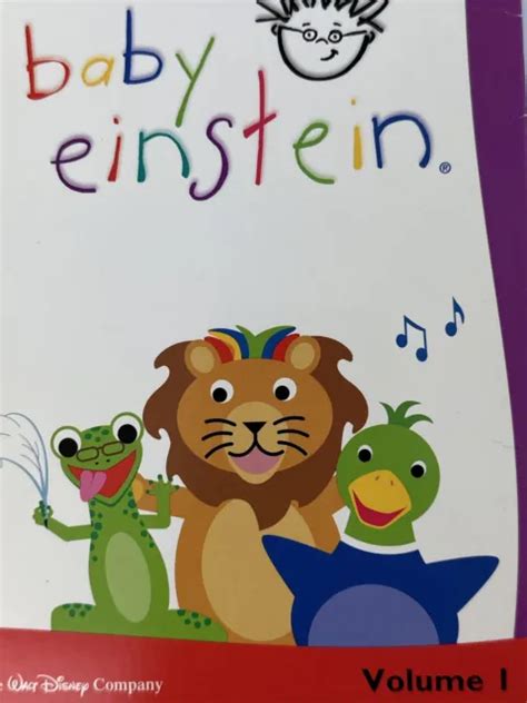 Baby Einstein 4 Dvd Box Set Volume 1 Walt Disney 2003 Newton
