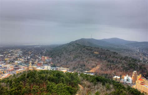Town and Hills in Hot Springs, Arkansas image - Free stock photo ...