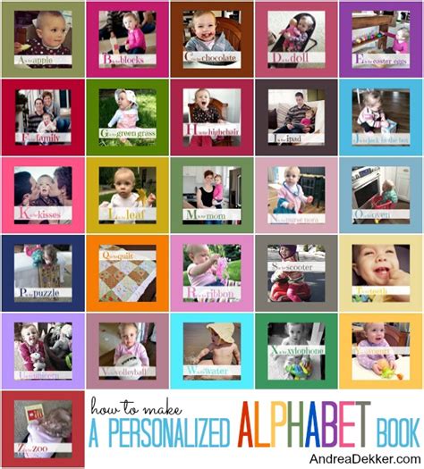 Check spelling or type a new query. Do It Yourself: Personalized Alphabet Book - Money Saving Mom®