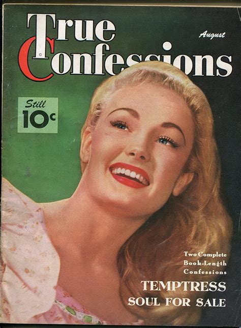 true confessions 8 1948 fawcett photo cover pulp type thrills exploitation fn at amazon s
