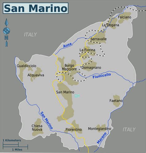 San marino map, satellite view. Map of San Marino (Overview Map) : Worldofmaps.net - online Maps and Travel Information