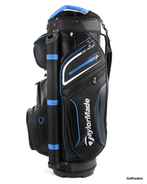 New Taylormade 2020 Premium Golf Cart Bag Black / Blue / White H2255 ...
