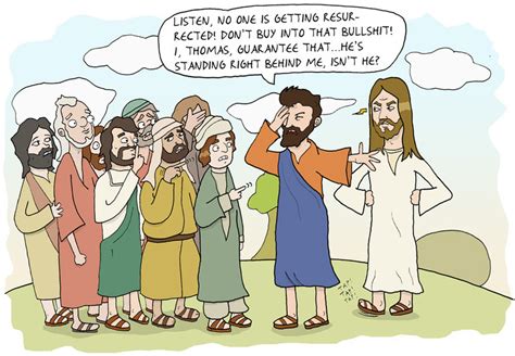 No One Is Getting Resurrected Balderduck Jesus Comics Funny
