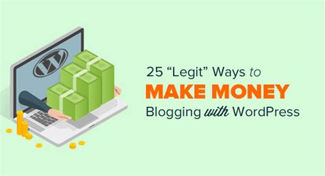 25 Proven Ways To Make Money Online Blogging With Wordpress 2018