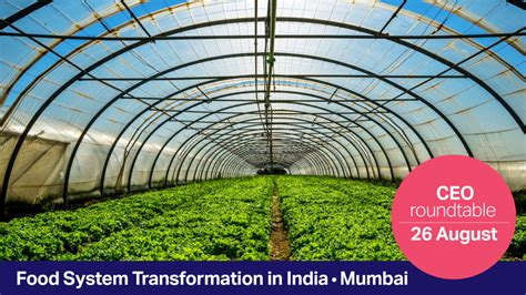 Key Takeaways Ceo Roundtable Food Systems Transformation In India