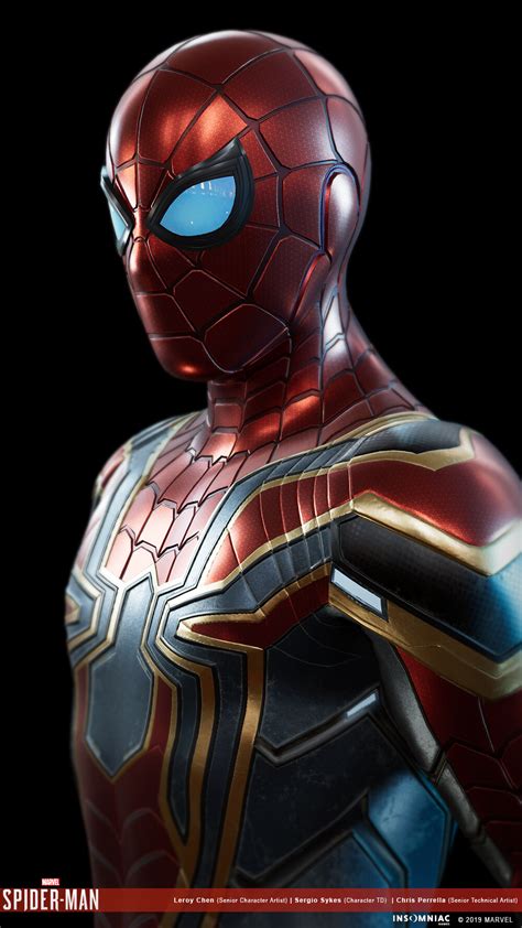 Artstation Marvels Spider Man Iron Spider Suit Avengers Infinity