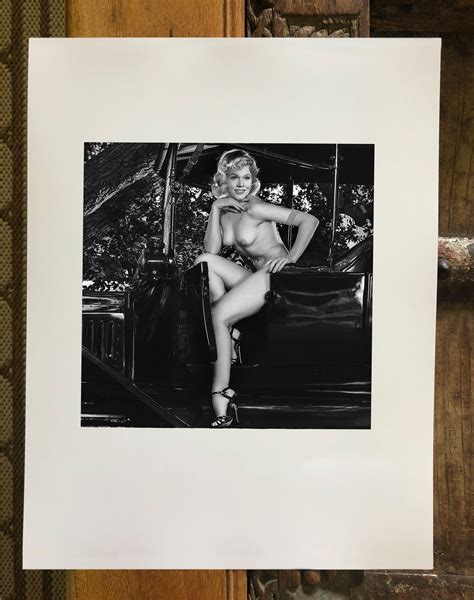 FINE ART Print Vintage NUDE Gorgeous Pat Priest Star Of The Munsters Limited Edition