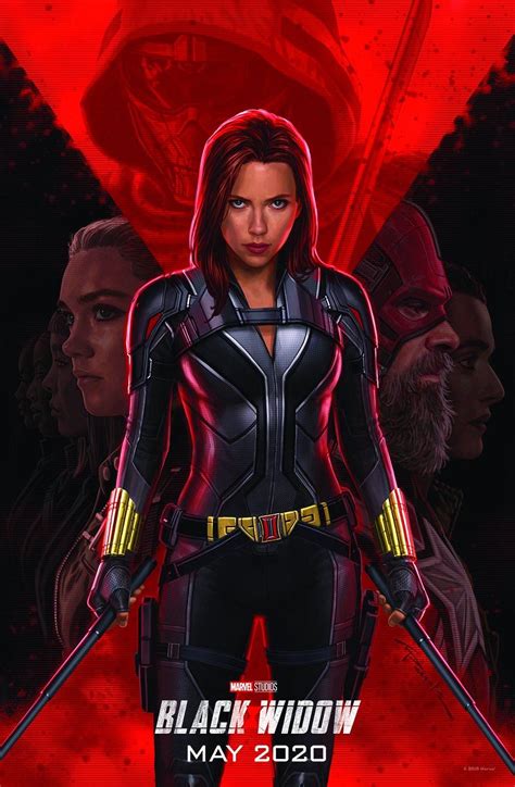 Black Widow Poster From D23 Released In Hi Res Trailer Incoming
