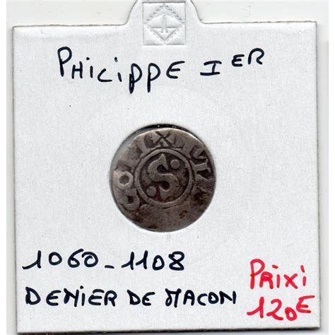 Denier De Macon 2eme Type Philippe 1er 1060 1108 Pièce De Monnaie Royale