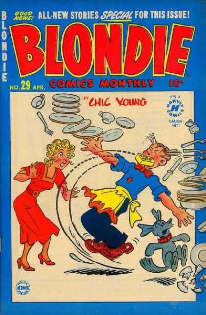 Blondie Comics Monthly Covers