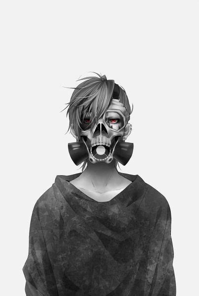 Gas Mask Art Masks Art Character Inspiration Character Art Manga