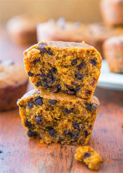 Vegan Chocolate Chip Pumpkin Muffins Recipe With Images Vegan