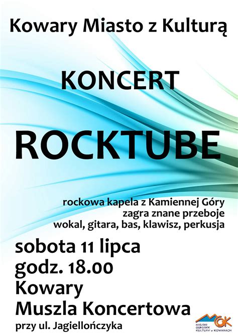Koncert Zespołu Rocktube Turysta Kowary Pl