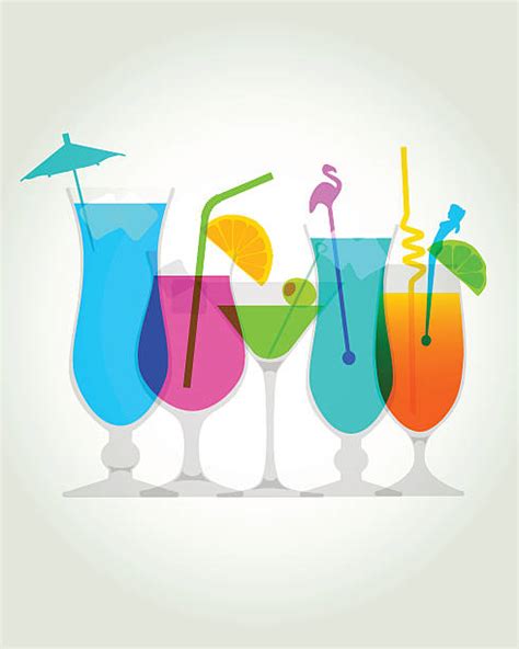 Best Tropical Drink Illustrations Royalty Free Vector Graphics And Clip