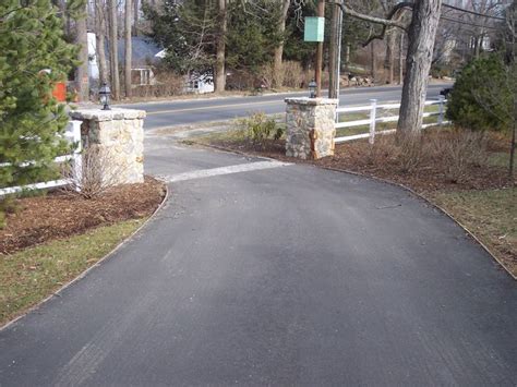 The fence that we built runs parallel to our driveway so it is very visible. The 25+ best Brick columns driveway ideas on Pinterest
