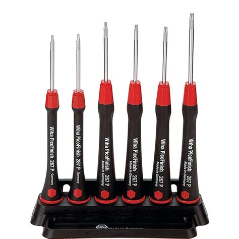 Wiha 6pc Torx Mini Precision Screwdriver Set Picofinish 267pk6 Ebay