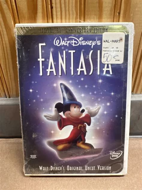 Fantasia New 60th Anniversary Edition Dvd 2000 Restored Full Length