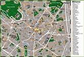 Milan sightseeing map - Ontheworldmap.com