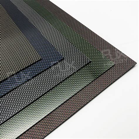 Rjx 100 Full 3k Colored Carbon Fiber Sheet 500x400x05 10mm Buy
