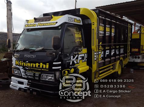 30+ Ide Keren Cutting Sticker Desain Stiker Mobil Elf ...