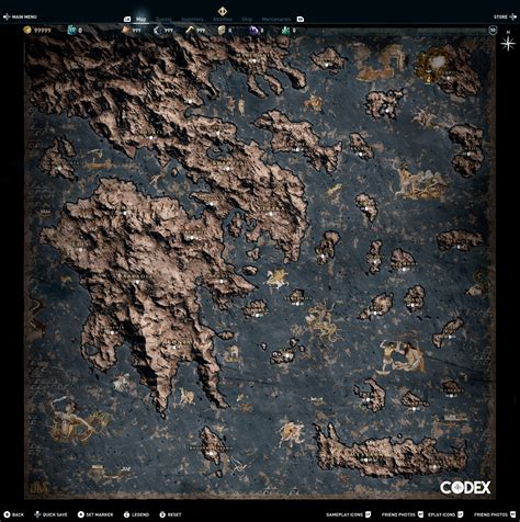 Complete World Map Of Assassin S Creed Odyssey R Gaming