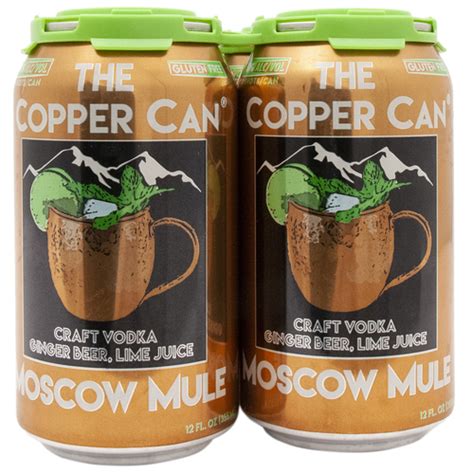 The Copper Can Moscow Mule 4pk 12oz