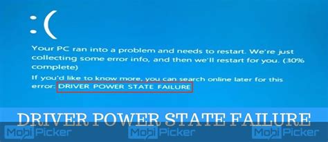 If the device switches to sleep mode when you're using it, or fails to come out of sleep mode when you try to use it, windows assumes this is a critical. How to Fix "Driver Power State Failure" Blue Screen Error ...
