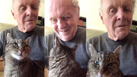 Anthony Hopkins Delights Fans As He Plays Piano For His Cat In Self