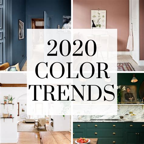 Top designers reveal the trends that are big on the home front this year—plus those worth saying goodbye to. 2020 Color Trends - Walls By Design