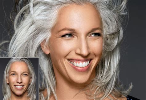 10 7 Gorgeous Gray Hair Makeovers Fashion Style