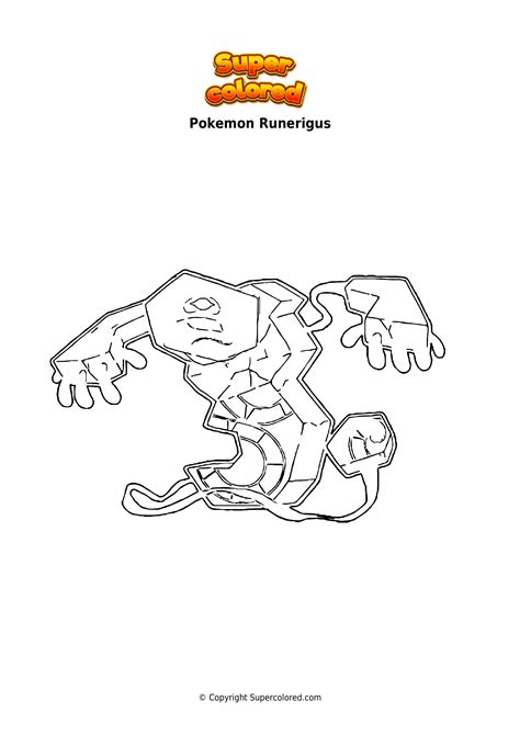 Dibujo Para Colorear Pokemon Rillaboom Supercolored