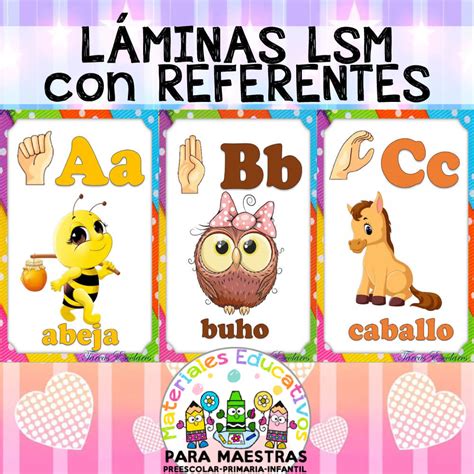 Alfabeto Lengua De Señas Mexicana Materiales Educativos Para Maestras