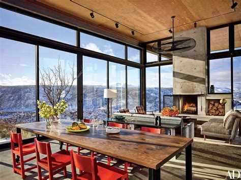 Steel And Reclaimed Barn Wood Retreat Boasts Views Of Cascade Mountains