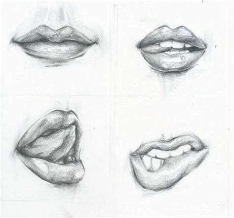 How To Draw A Lip Bite Step By Step Jody Diy