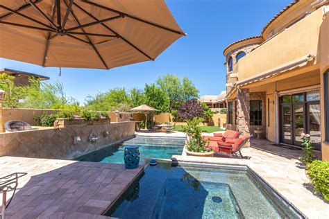 Scottsdale Estate For Sale Spa And Pool View North Scottsdale Cave
