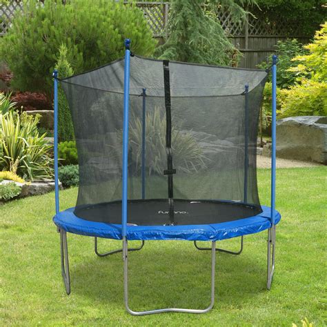 If you have a spacious backyard, chances are you probably considered buying a in conclusion. Furinno Round Trampoline with Safety Enclosure & Reviews ...