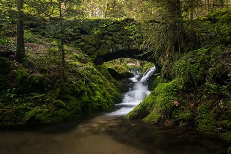 Fond Décran Cascade Eau La Nature Rivière Région Sauvage Jungle